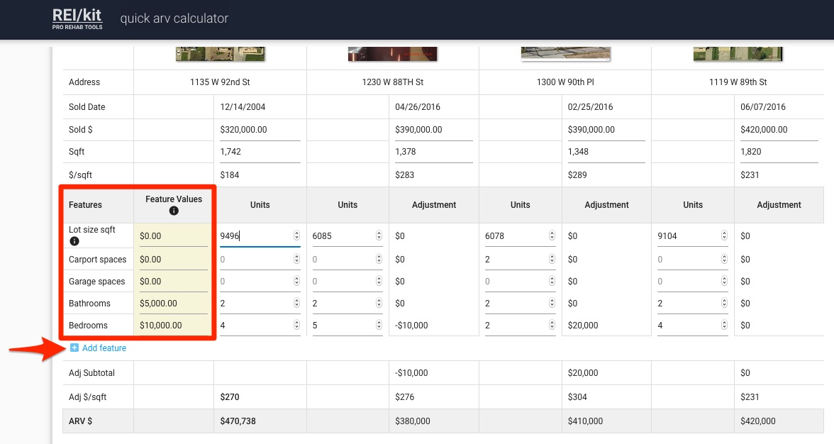 How to find ARV using the REI/kit ARV Calculator Remote Fix and Flip